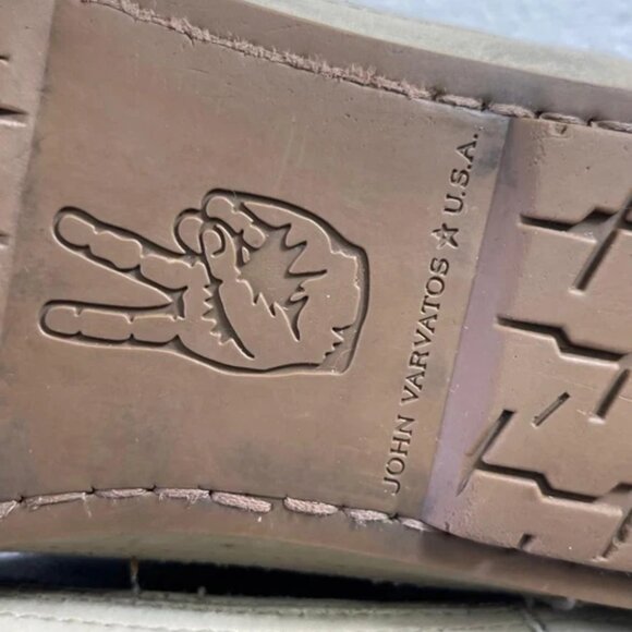 John Varvatos Star USA Side Zip Ankle Boot Black Leather Lace up Men's 10 M - Picture 14 of 14